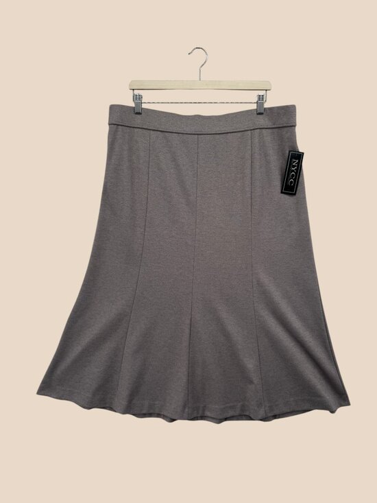 NYCC Dresses & Skirts - NYC New York Clothing Co Camel Midi Skirt